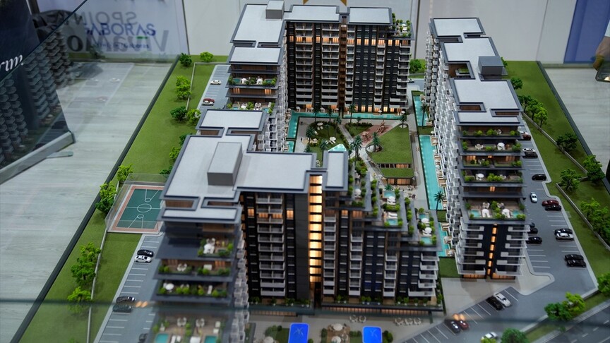 Spoint Construction'ın KKTC'deki 1159 konutluk projesi MÜSİAD EXPO'da tanıtıldı