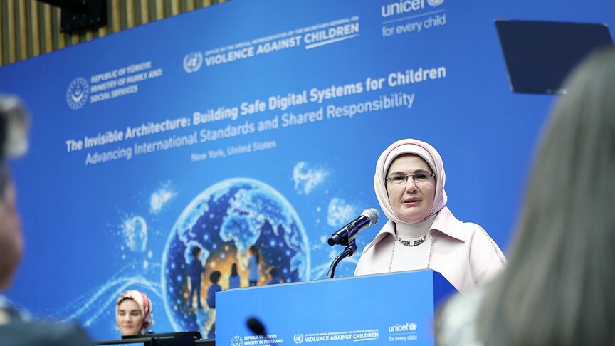 Emine Erdoğan'ın ABD'de gündemi çocuklar, iklim ve kalkınma oldu
