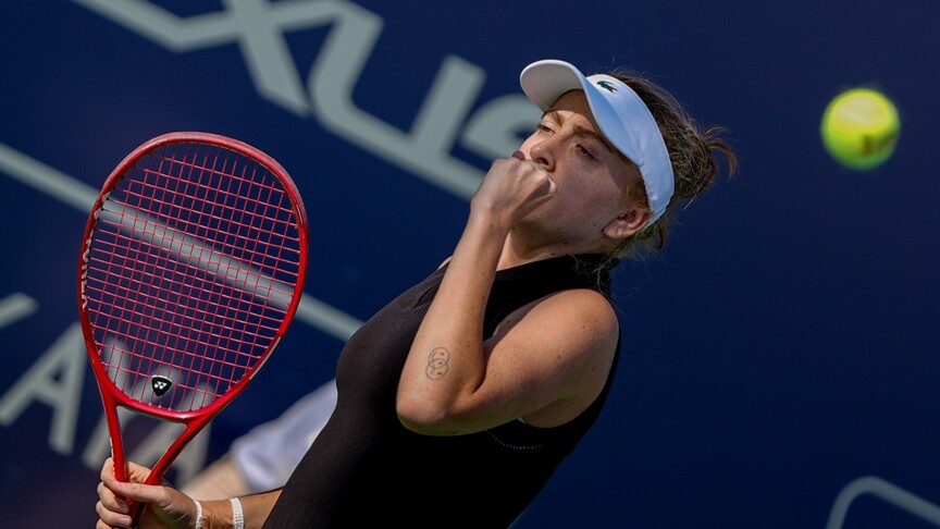 Türk Telekom Ankara Açık WTA 125 Tenis Turnuvası'nda Berfu Cengiz ile Deniz Dilek yarı finale yükseldi