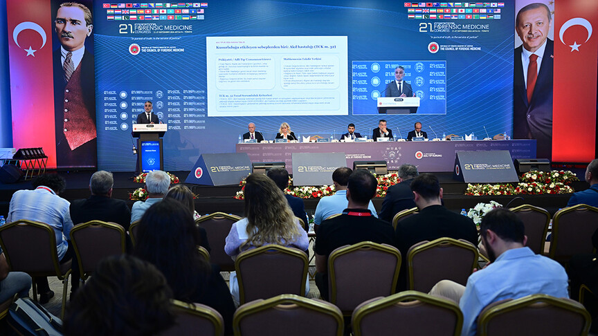 Uluslararası 21. Adli Tıp Günleri'nde altıncı gün oturumları yapıldı
