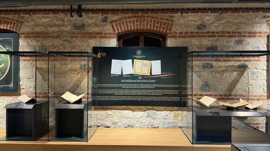 "Vefatının 150. Senesinde Hattın Efendisi: Kazasker Mustafa İzzet Efendi" sergisi açıldı