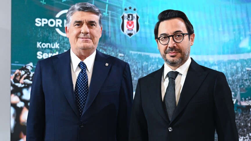 Beşiktaş Kulübü Başkanı Serdal Adalı'dan AA'ya ziyaret