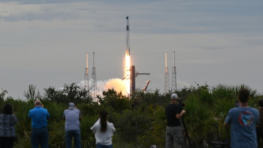 NASA, Crew-13 mürettebatını taşıyan Dragon uzay aracını Uluslararası Uzay İstasyonu'na fırlattı