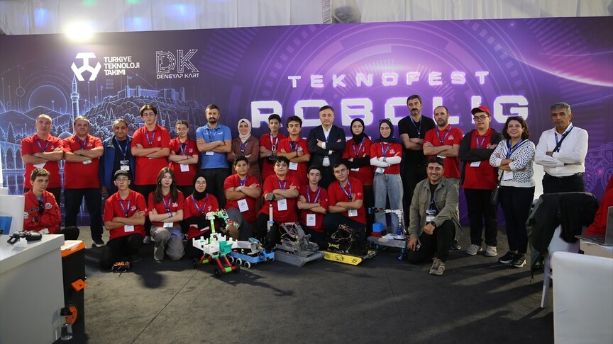 Kayserili öğrenciler, TEKNOFEST Robolig'de 5 takımla finalde yarışıyor
