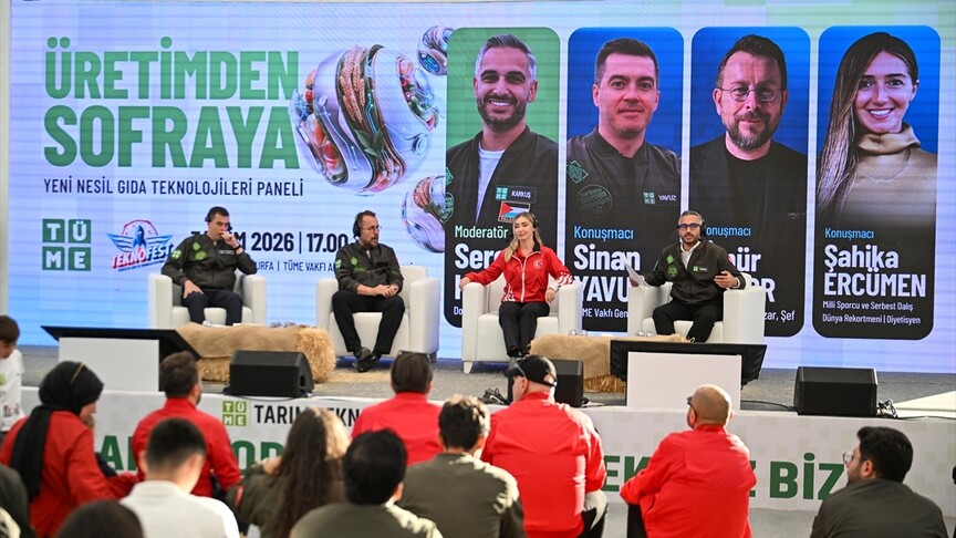 TEKNOFEST Güneydoğu'da "Üretimden Sofraya: Yeni Nesil Gıda Teknolojileri" Paneli Düzenlendi