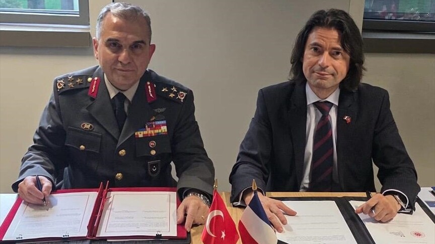 Türkiye ile Fransa arasında "Savunma İş Birliği Yol Haritası" imzalandı