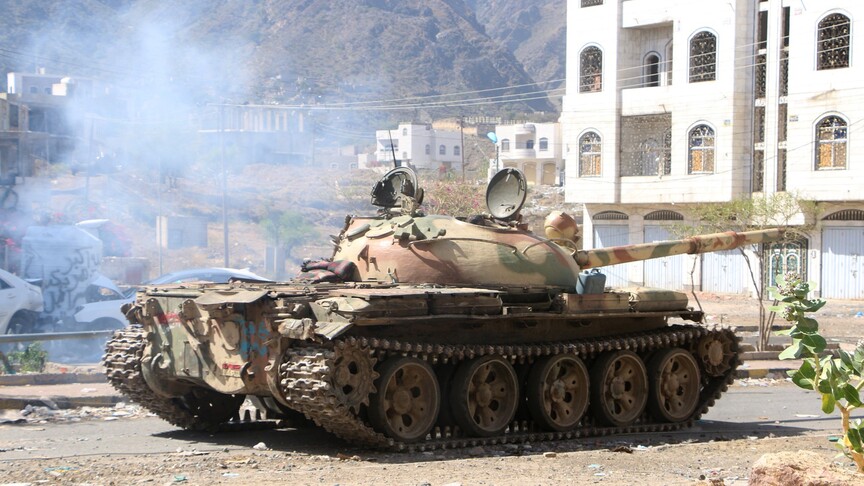 Yemeni Army Reports 1540 Houthi Casualties in 474 Operations Across Taiz on ww3 map