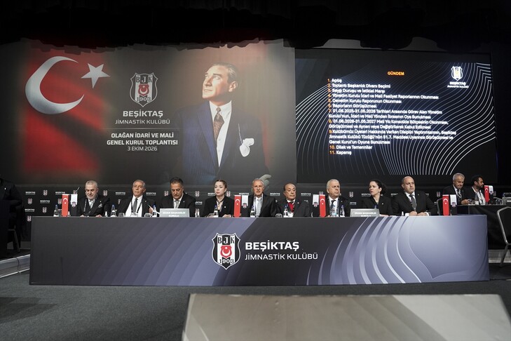 Beşiktaş Kulübünün olağan idari ve mali genel kurul toplantısı başladı