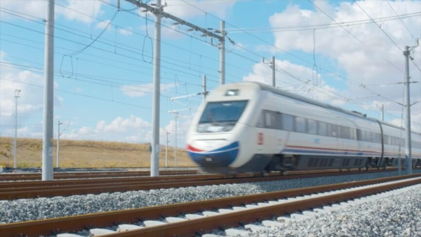 Halkalı-Kapıkule Hızlı Tren Hattı'nın Çerkezköy-Kapıkule kesimi 9 Ekim'de hizmete açılacak