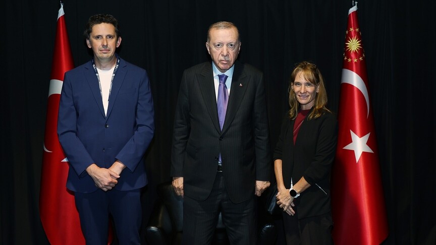 Cumhurbaşkanı Erdoğan, SpaceX üst düzey yöneticilerini kabul etti