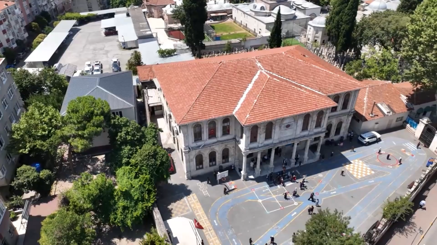 Develi Han'dan 150 yıllık eğitim mirasına Kocamustafapaşa İlkokulu
