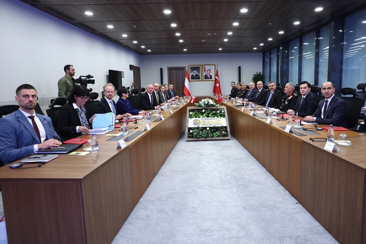 İçişleri Bakanlığı'nda Türkiye-Avusturya Ortak İşbirliği Mekanizması 4. Toplantısı yapıldı