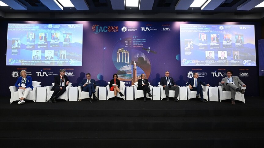 Avrupa'nın uzay keşif hedefleri IAC 2026'da ele alındı