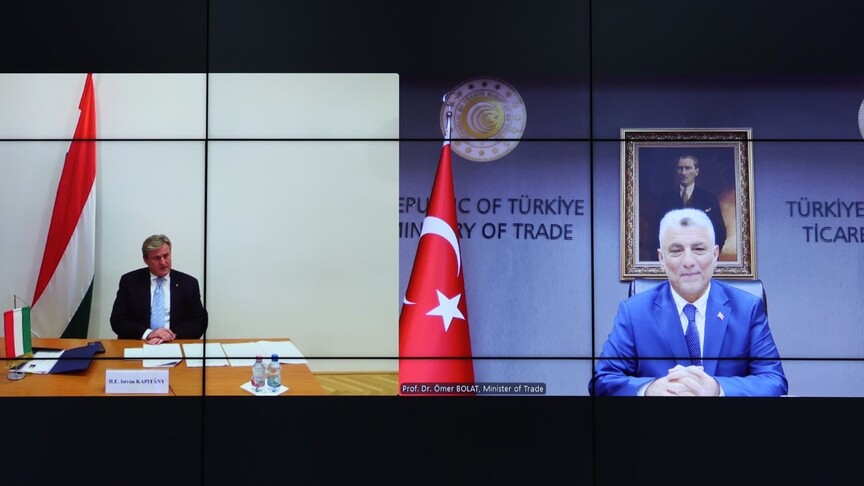 Bakan Bolat, Macaristan Ekonomi ve Enerji Bakanı Kapitany ile görüştü