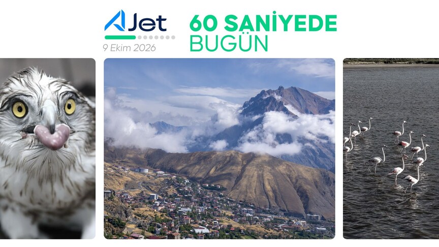 60 saniyede bugün (09 Ekim 2026)