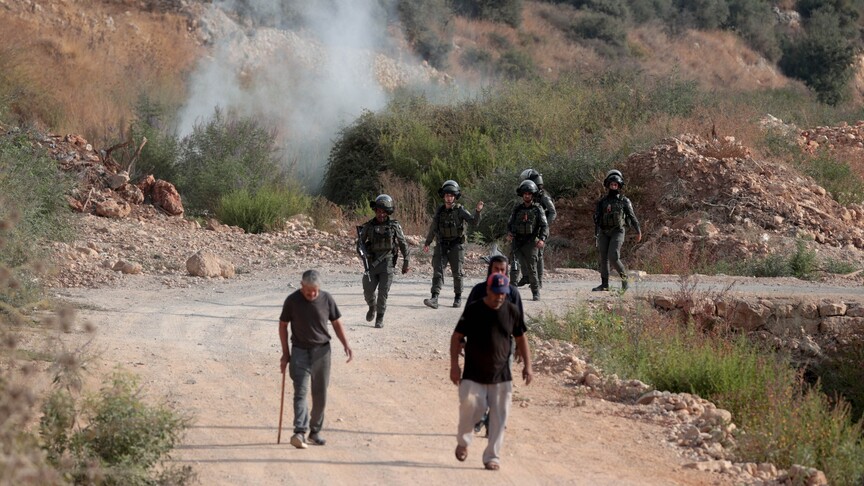Israeli occupiers abduct 7 Palestinians, injure 3 during olive harvest in West Bank