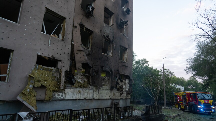 Ukrayna: Rusya'nın Zaporijya kentine düzenlediği saldırıda 8 kişi yaşamını yitirdi