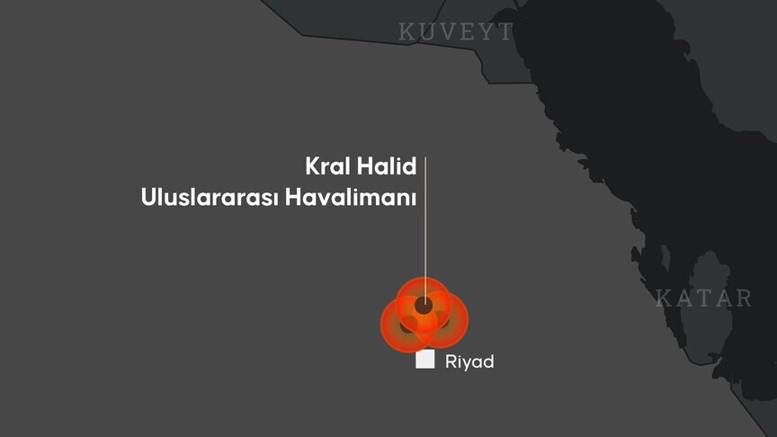 Arap ülkeleri, Suudi Arabistan'daki Kral Halid Uluslararası Havalimanı’na saldırıyı kınadı