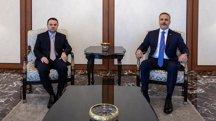 Dışişleri Bakanı Fidan, Adalet Bakanı Gürlek ile bir araya geldi