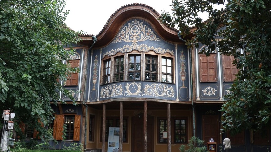 Filibe'deki tarihi konakta Bulgaristan'ın geleneksel yaşamı: Etnografya Müzesi