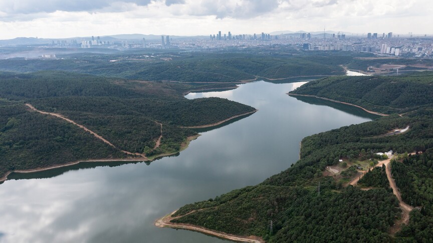 İstanbul'a su sağlayan barajlardaki doluluk yüzde 50'yi geçti