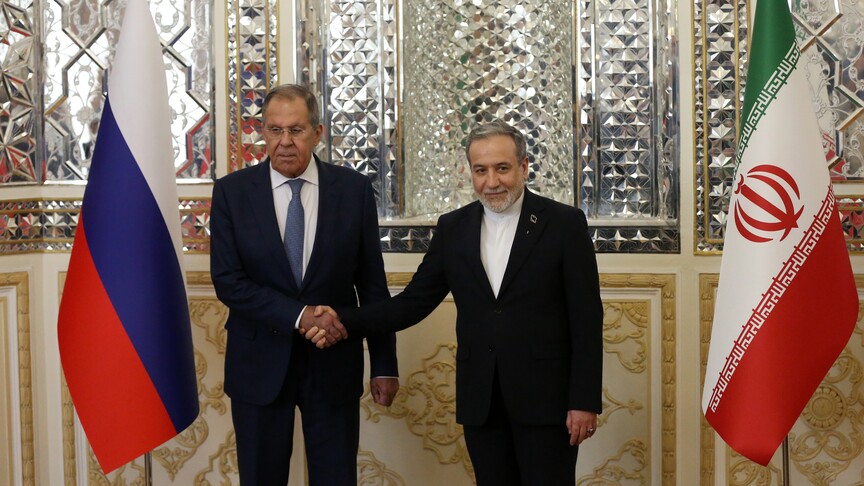 Russian, Iranian foreign ministers hold talks in Tehran