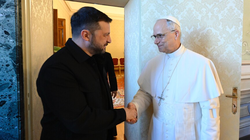 Papa 14. Leo, Ukrayna Devlet Başkanı Zelenskiy ile telefonda görüştü
