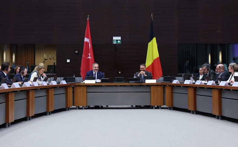 Bakanlar Fidan, Gürlek ve Çiftçi, Türkiye-Belçika üçlü bakanlar toplantısına katıldı