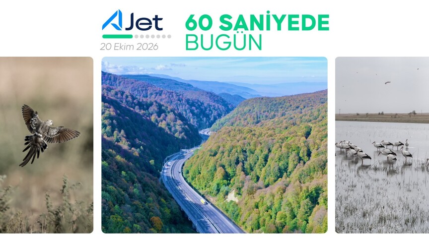 60 saniyede bugün (20 Ekim 2026)