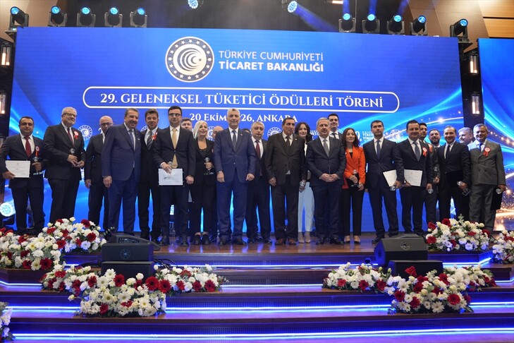29. Geleneksel Tüketici Ödülleri Töreni yapıldı