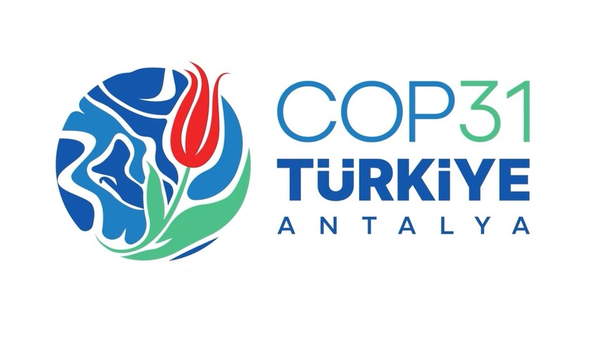 COP31'in logosunda Türk bayrağının kırmızısı ve Anadolu'nun izleri buluştu