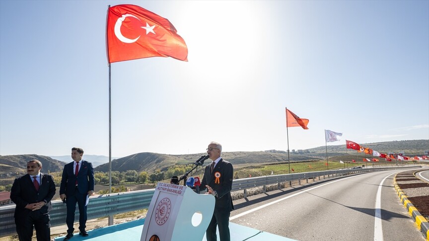 Korgun-Kurşunlu yolunun resmi açılışı yapıldı