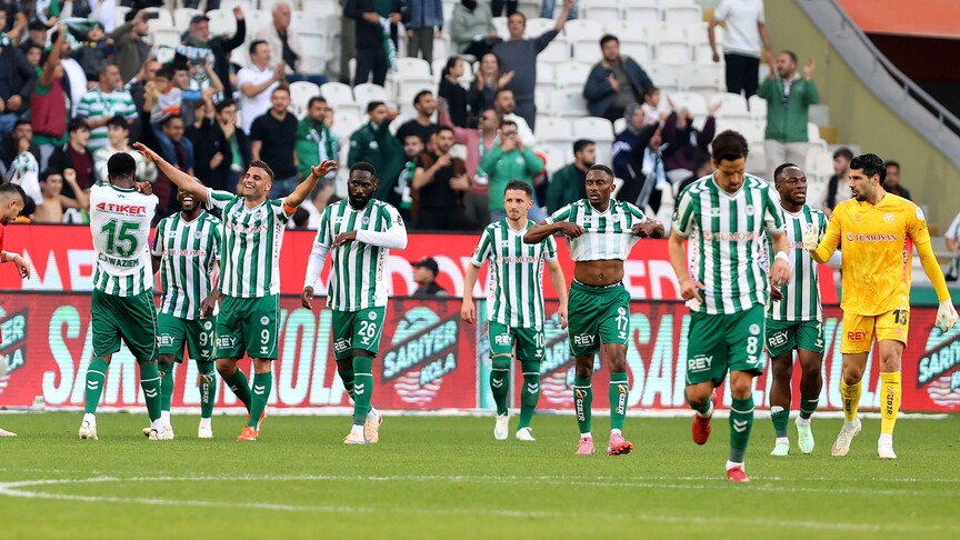 Konyaspor, konuk ettiği Gençlerbirliği'ni yendi