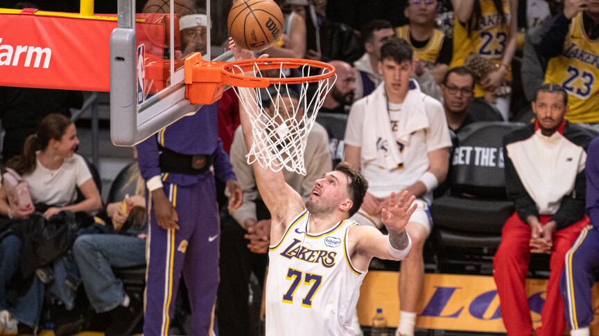 Lakers, Doncic'in 52 sayısına rağmen kazandı