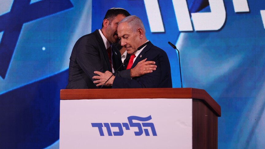 Netanyahu's bloc projected to win 56 seats as Israeli election count nears 50%