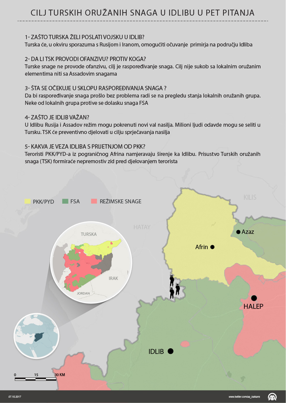 Cilj turskih snaga u Idlibu u pet pitanja