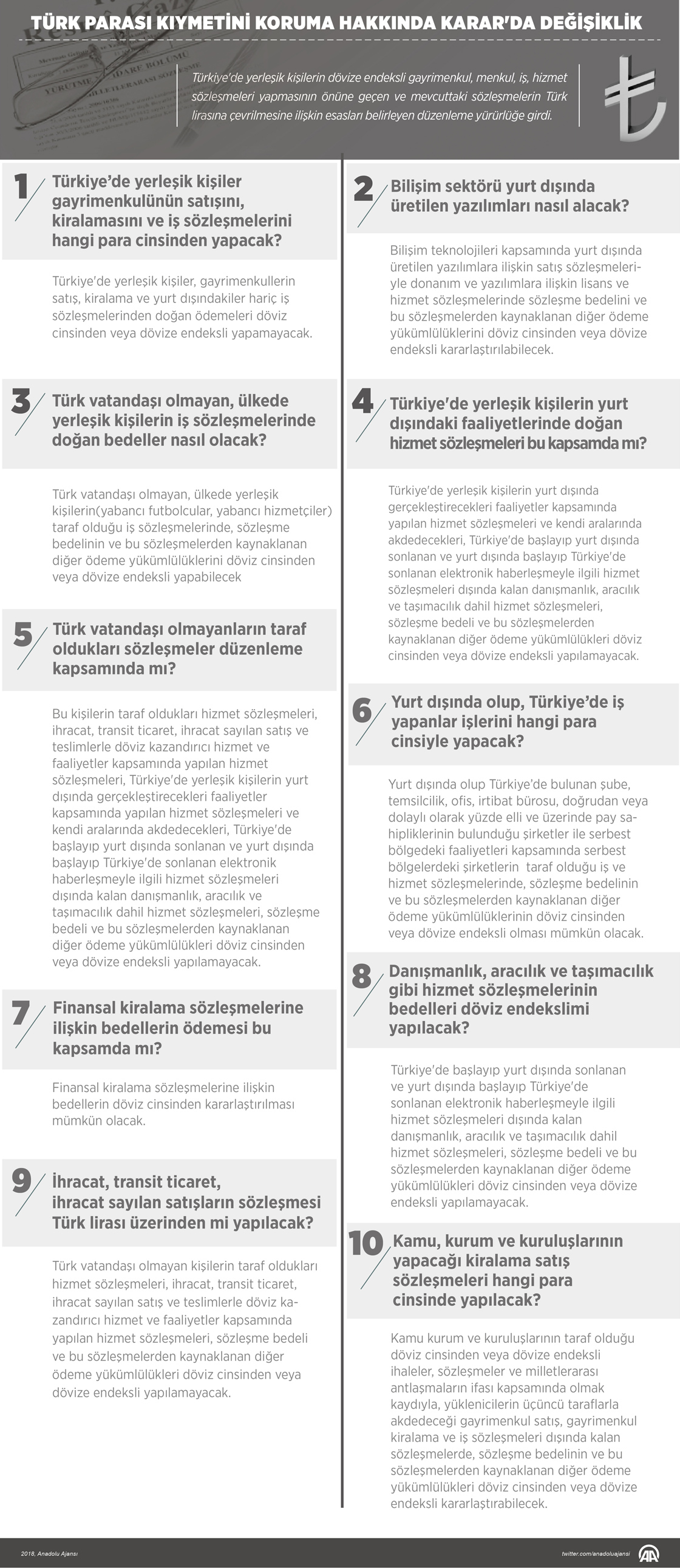 Türk Parası Kıymetini Koruma Hakkında Karar'da Değişiklik