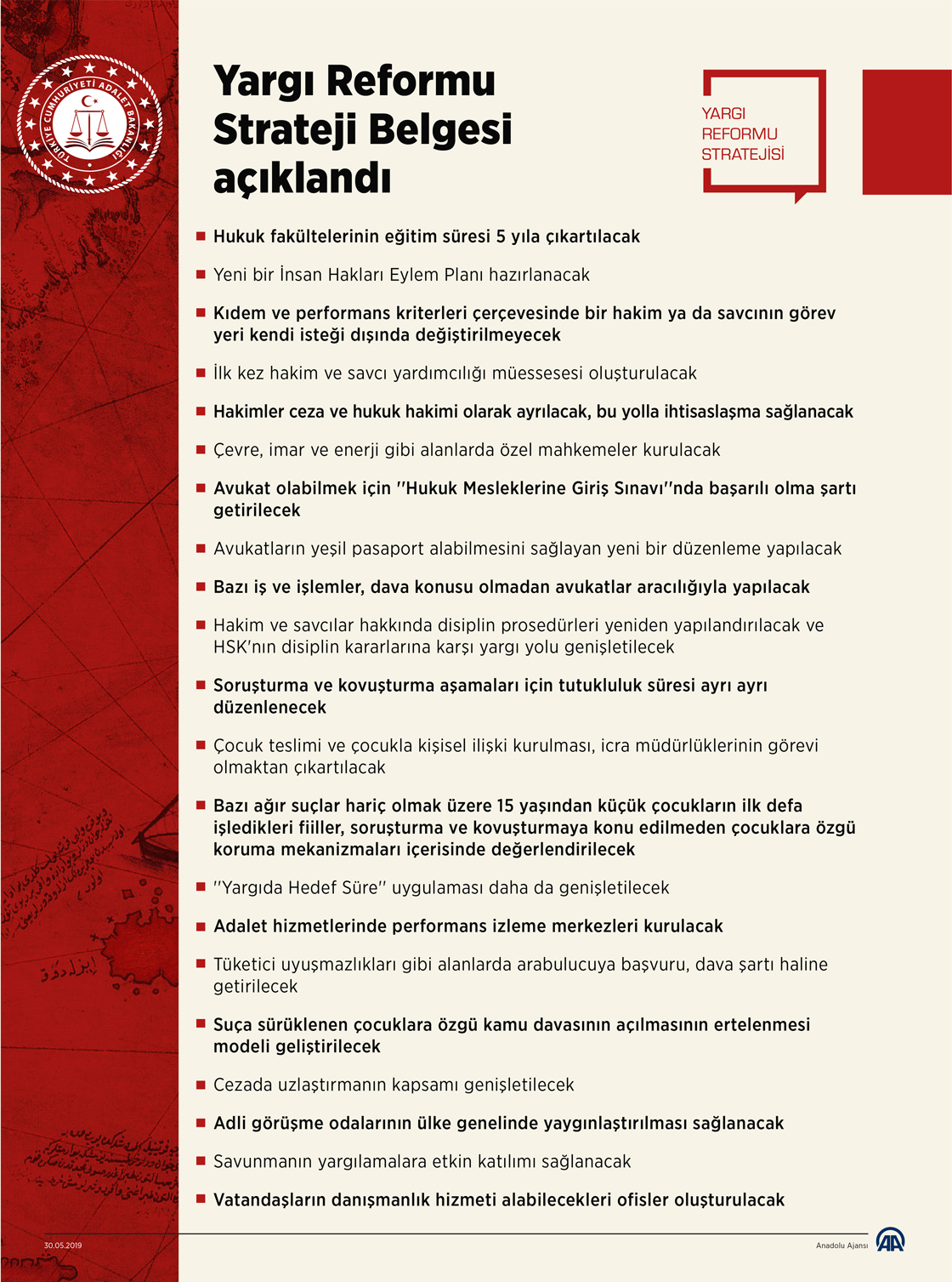 Yargı Reformu Strateji Belgesi açıklandı 