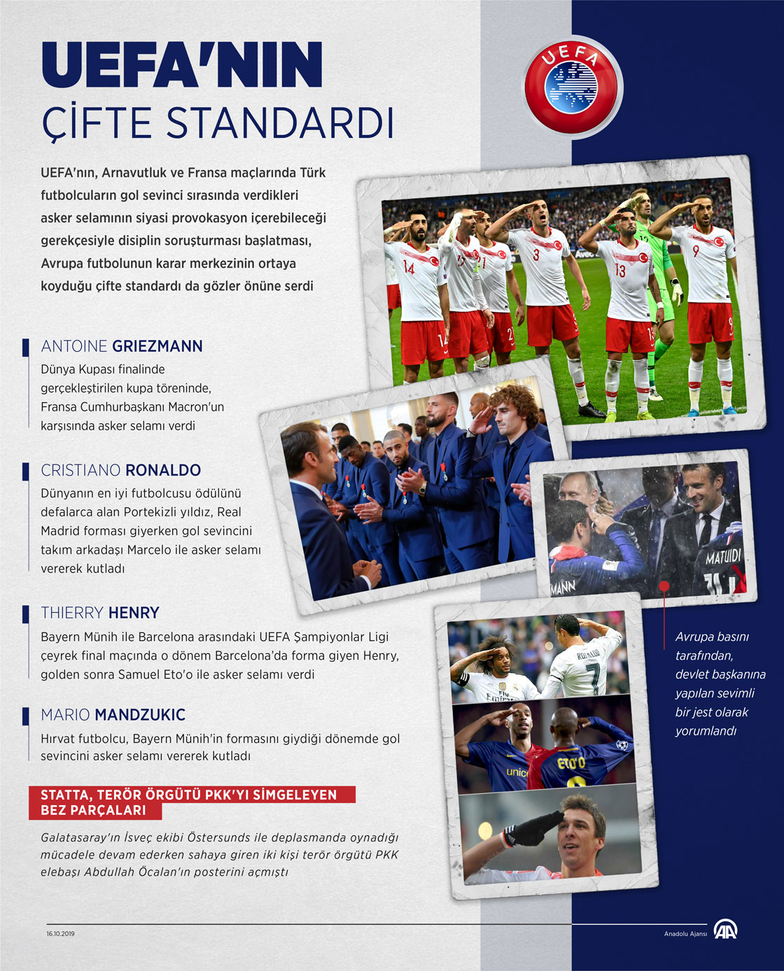 UEFA'nın çifte standardı