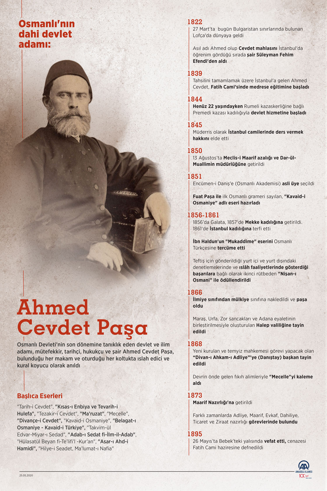 Osmanlı'nın dahi devlet adamı: Ahmed Cevdet Paşa