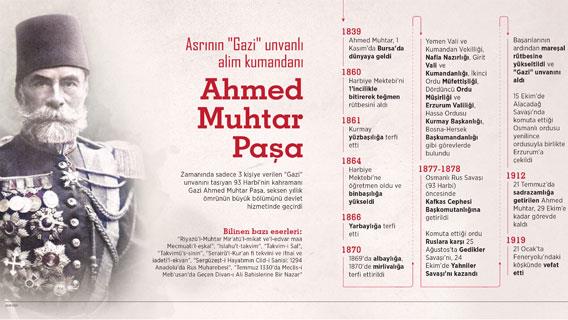 Asrının "Gazi" unvanlı alim kumandanı: Ahmed Muhtar Paşa