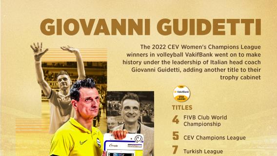 VakifBank continue winning ways under Italian coach Giovanni Guidetti