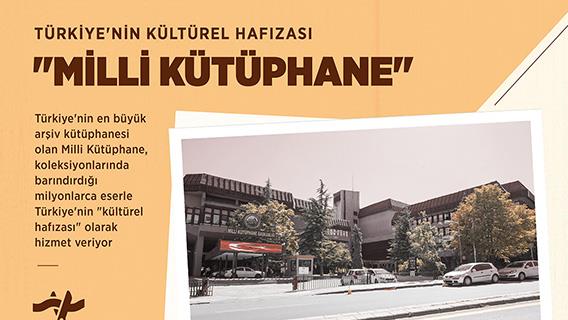 Türkiye'nin kültürel hafızası "Milli Kütüphane"