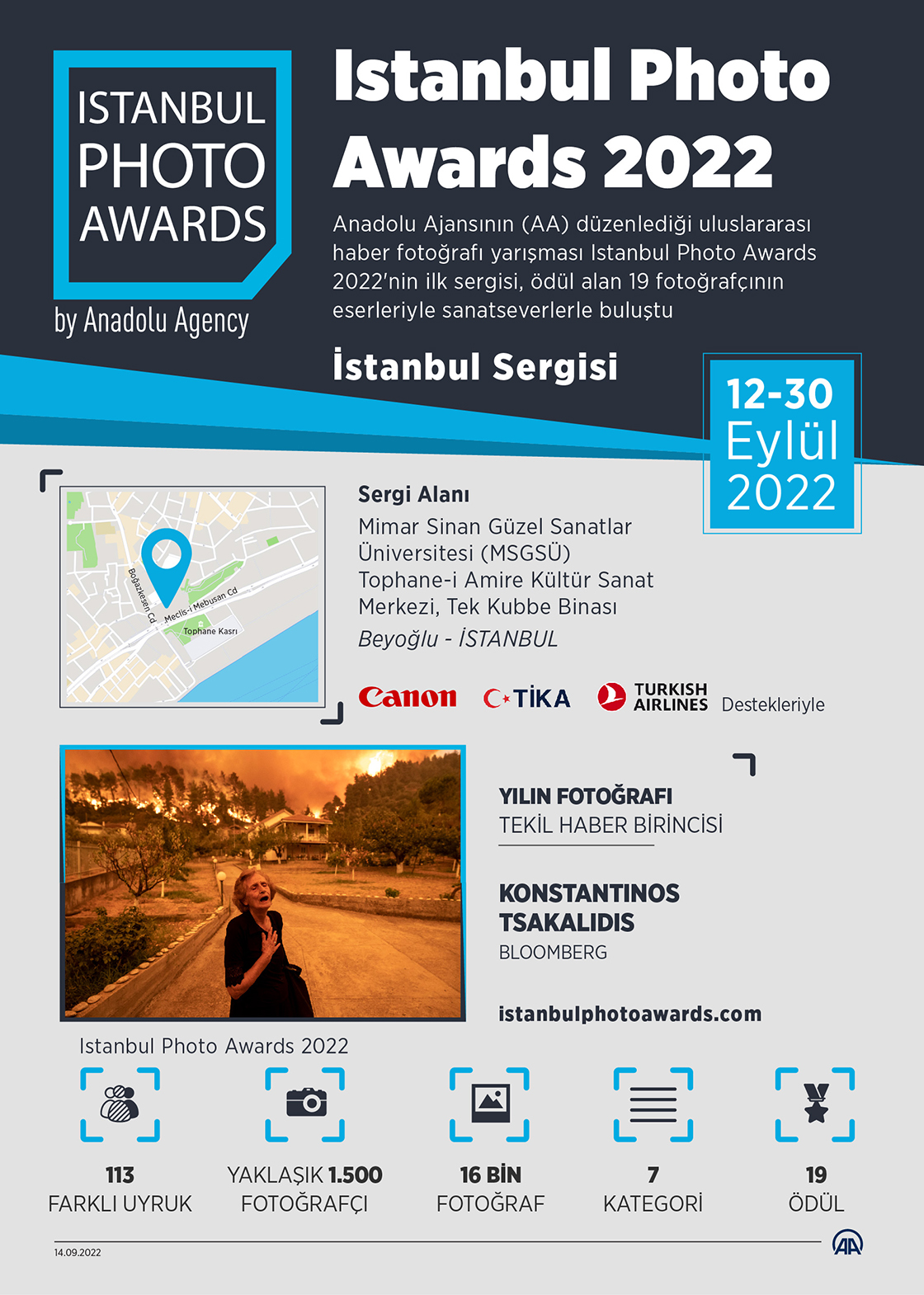 "Istanbul Photo Awards 2022" sergisi İstanbul'da açıldı