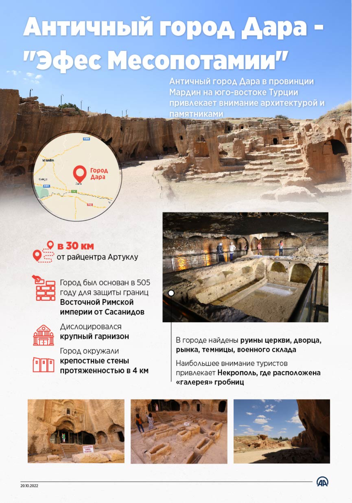 Античный город Дара - "Эфес Месопотамии"