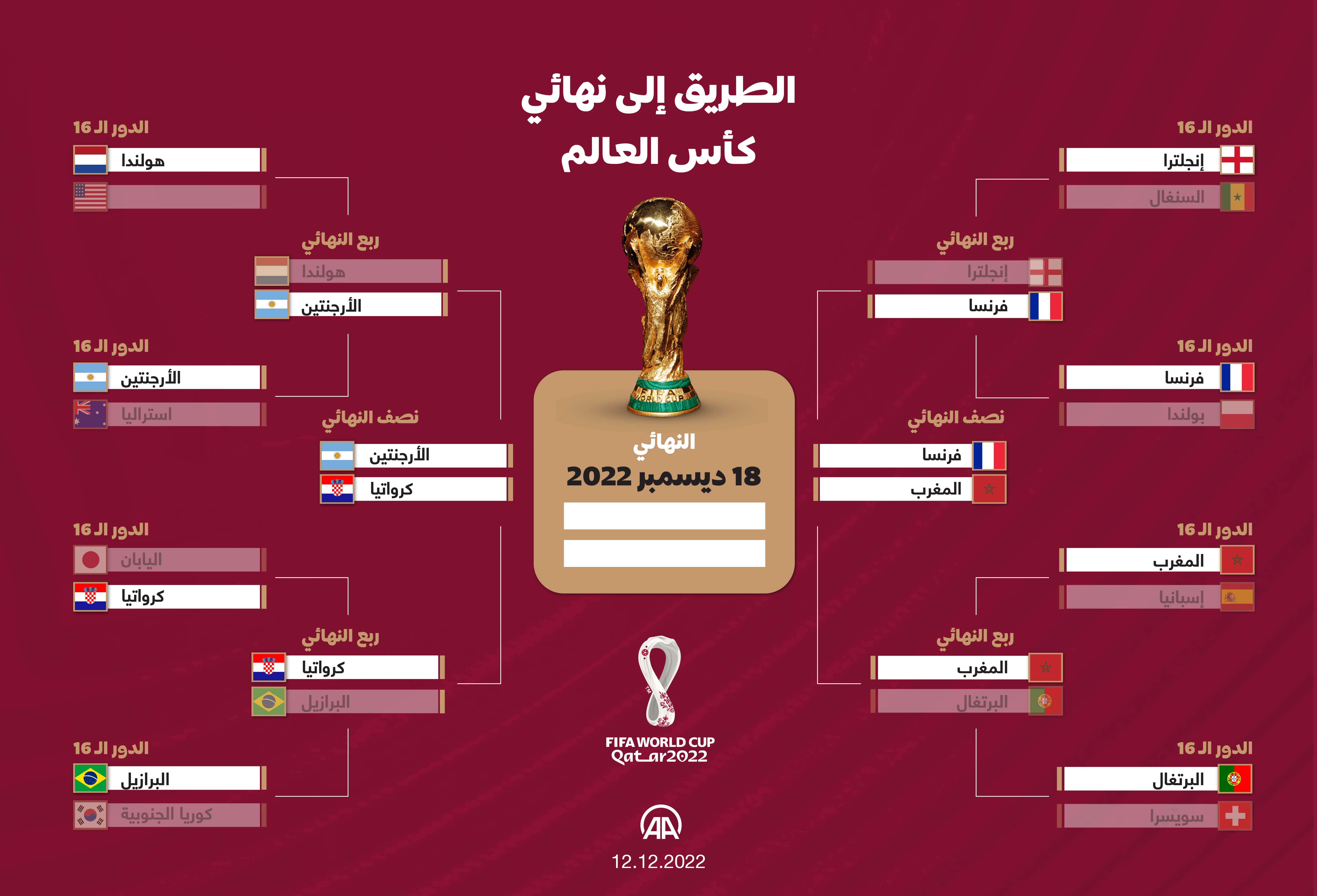 الطريق إلى نهائي كأس العالم