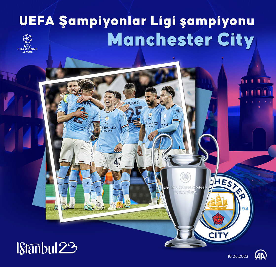 UEFA Şampiyonlar Ligi Şampiyonu Manchester City