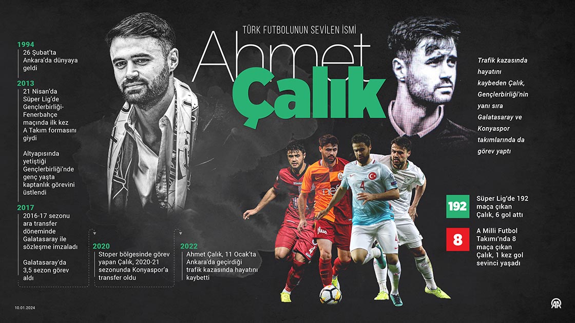 Türk futbolunun sevilen ismi Ahmet Çalık