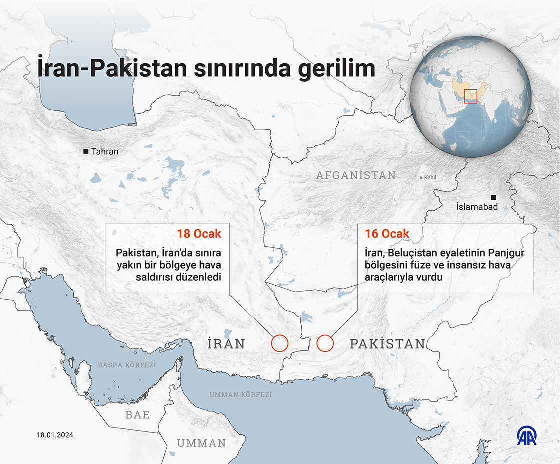 İran-Pakistan sınırında gerilim
