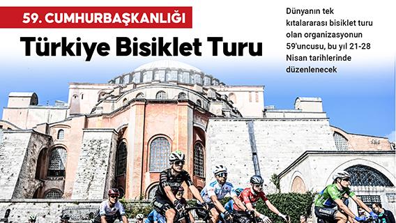 Pedallar 59. Cumhurbaşkanlığı Türkiye Bisiklet Turu için çevrilecek
